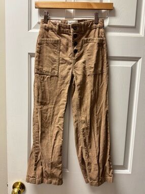 Lucky Brand Girls Tan Corduroy Pants